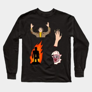 The Wicker Man | Sticker Set Long Sleeve T-Shirt